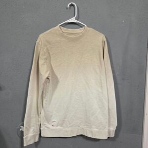 Chick Fil A Originals Crewneck Sweatshirt Mens M Beige Gradient Ombre